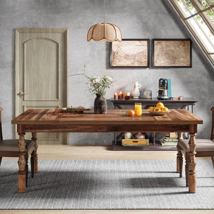Wood  Table for 4-6 People