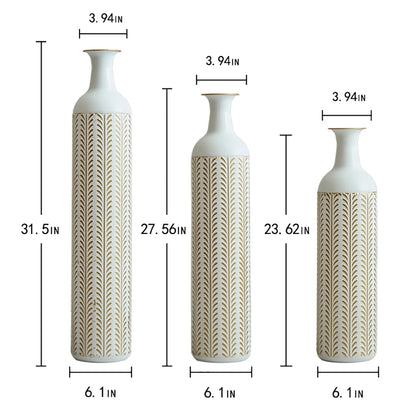 Floor Metal Vase