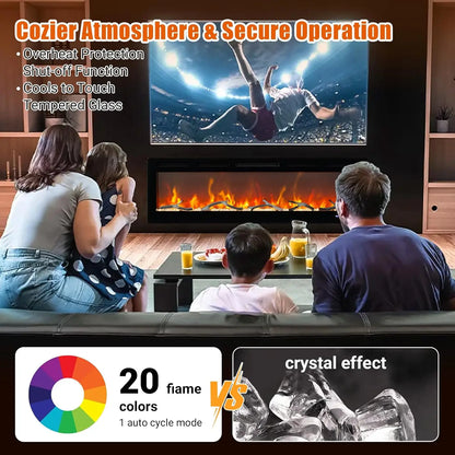 50 inch Electric Fireplace Heater