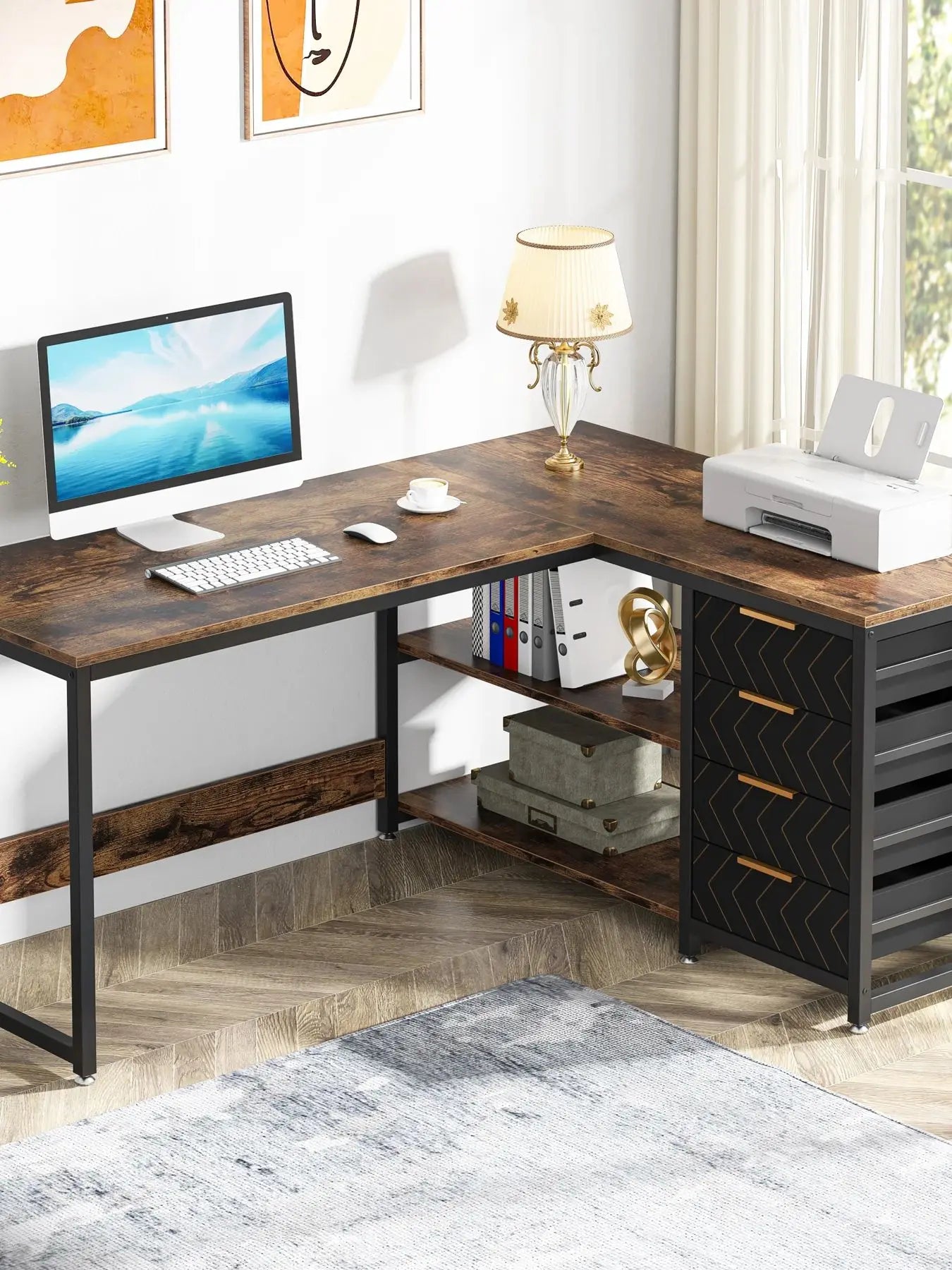 Tribesigns L Shaped Desk