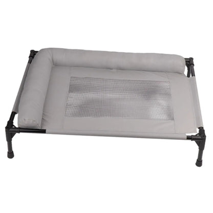 Elevated Pet Bed Multifunctional Outdoor Spacious Heavy Duty Easy Clean Comfortable Indoor Pet Supplies Accessory Metal Frame