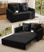 Sleeper Sofa Loveseat, Pull Out Couch with Cup Holder & USB Function