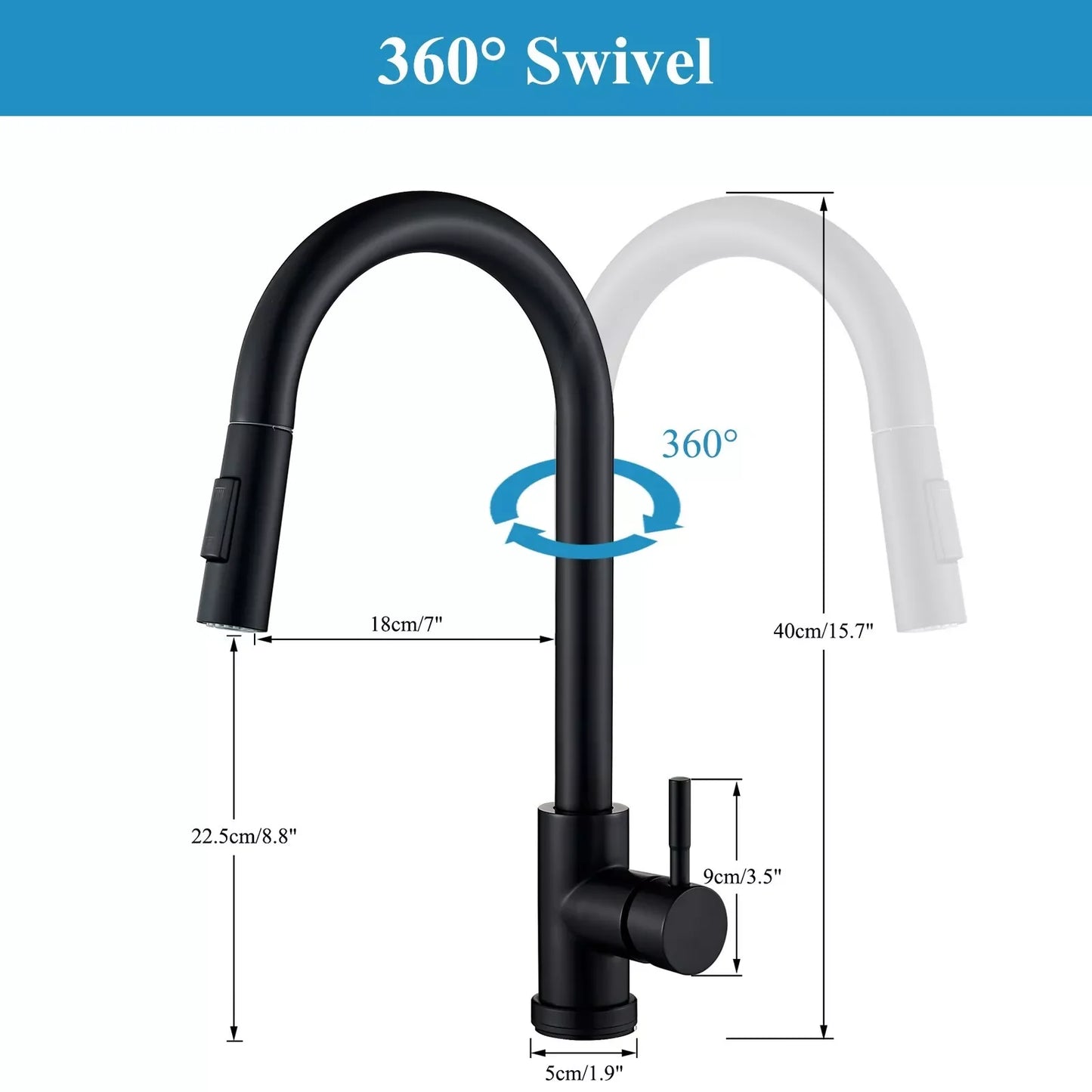 Kitchen Faucet Touch Control