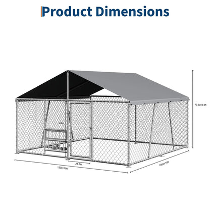 Galvanized Kennel