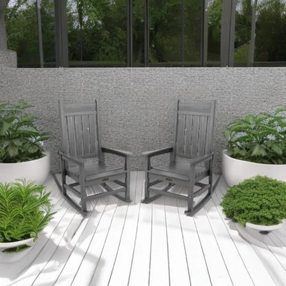 All Weather Porch Rockers for Lawn or Garden
