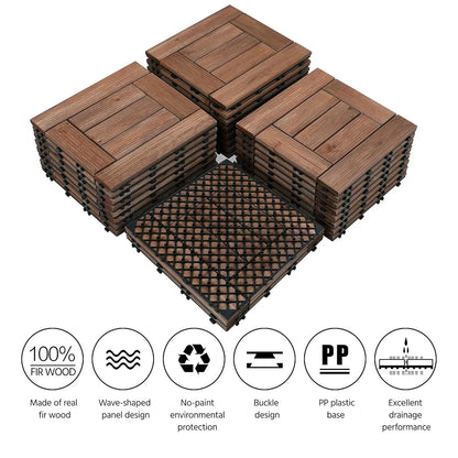 Interlocking Tiles Wood Composite