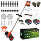 Electric Grass Trimmer Electric Lightweight with Battery Charger