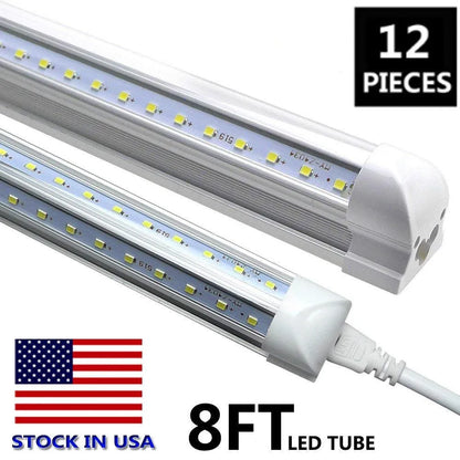 12 Pack, 8FT Led Shop Light