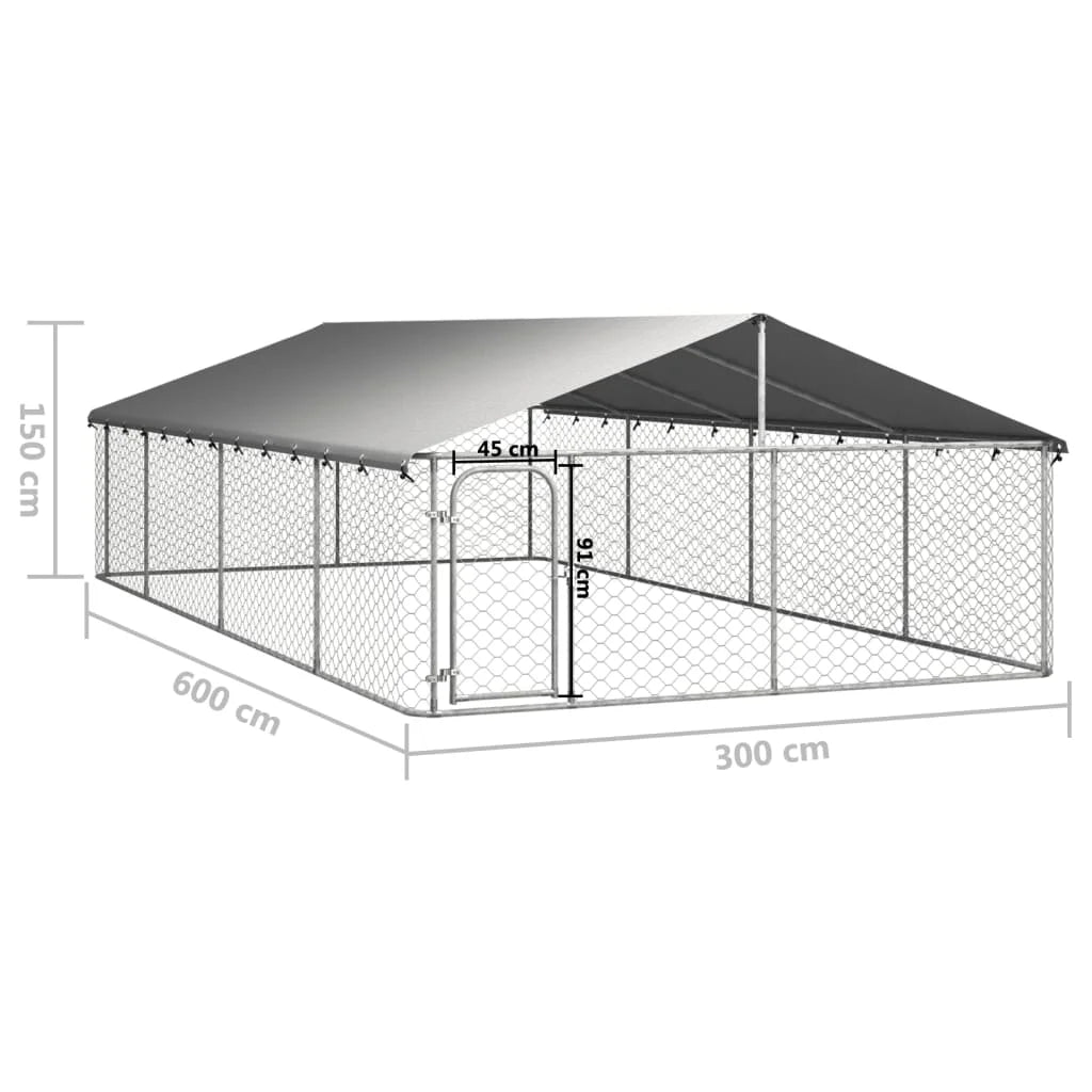 Kennel with Roof
