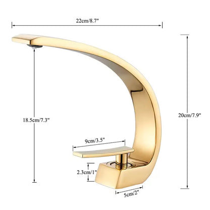 Basin Faucet Deck Mounted