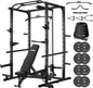 Multi-Functional Power Rack with Cable System