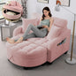 Chaise Lounge Chair Indoor with Ottoman