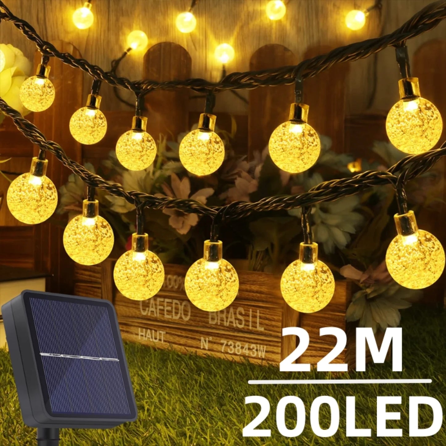 Solar String Lights Outdoor
