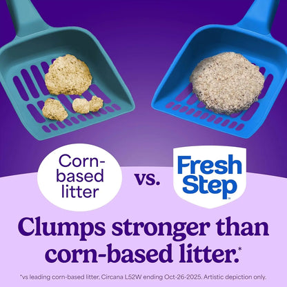 Clumping Cat Litter , Long-Lasting Odor Control with Activated Charcoal