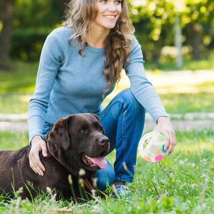 Dog Calming Ball W/ Easy-Grip Handle