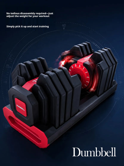 Auto-Locking Adjustable Dumbbell