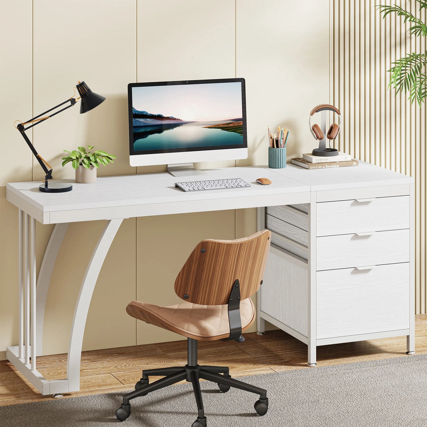Desk with 3 Drawers