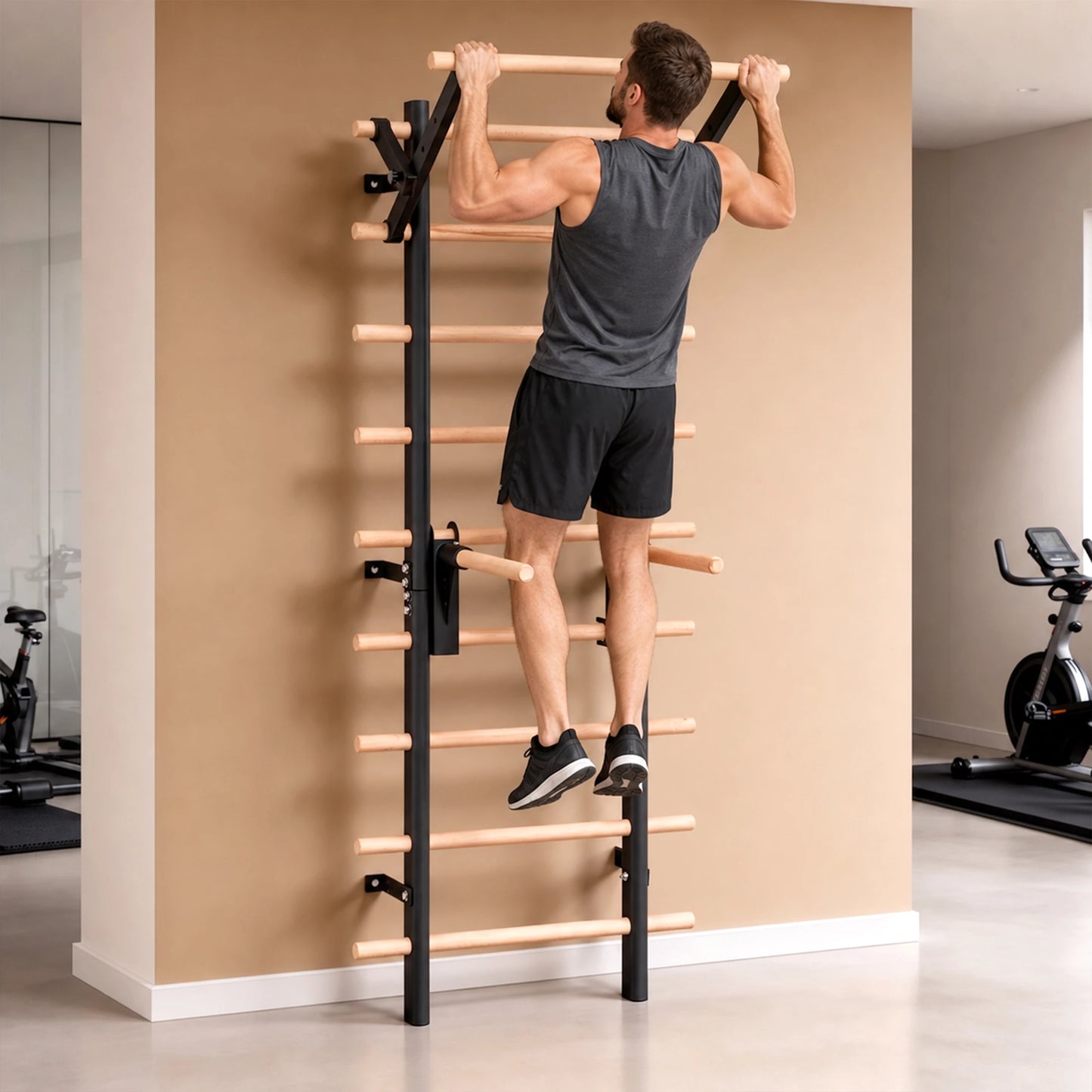 Home Gym Stall Bars Swedish Ladder