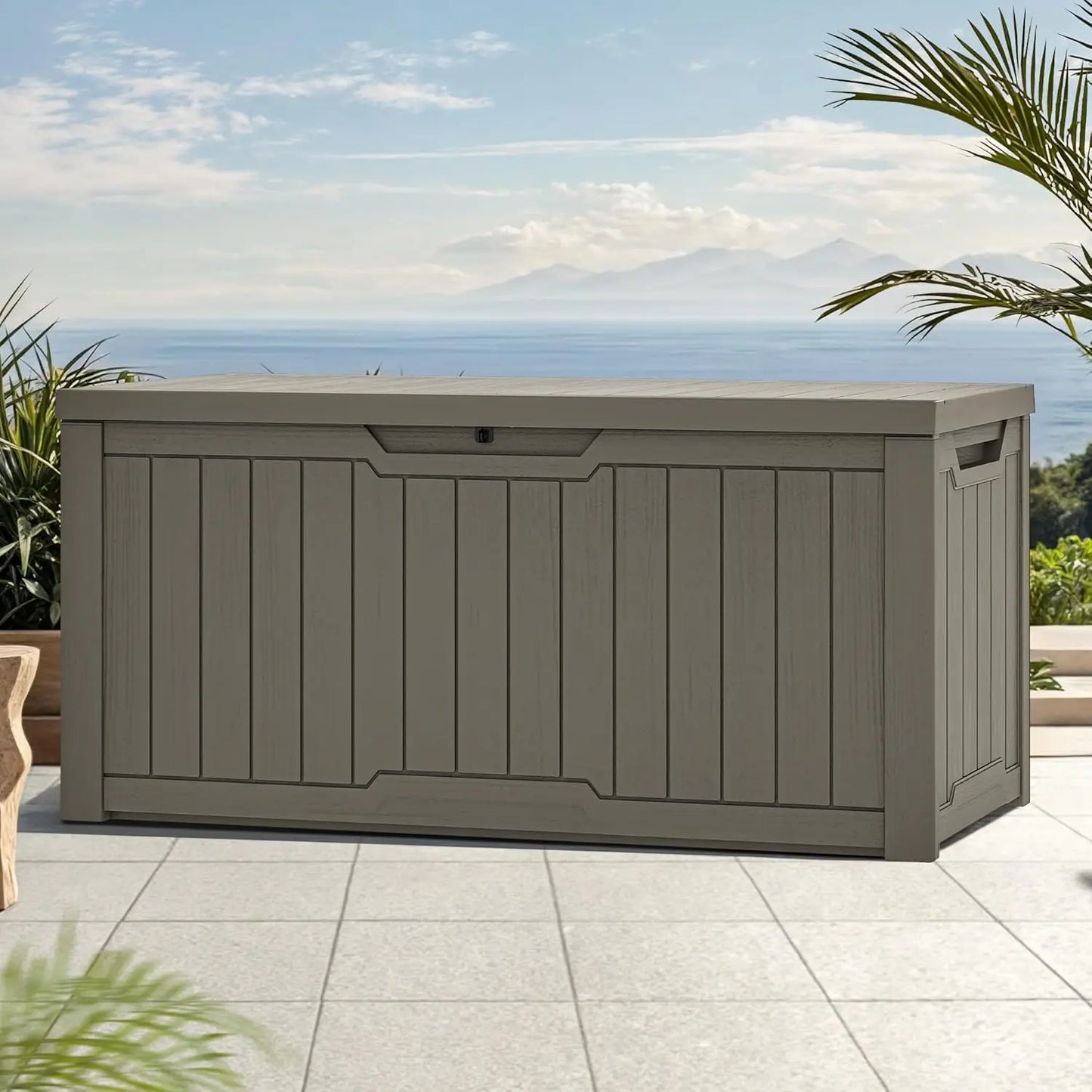 Deck Box, Waterproof Outdoor Storage