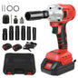 20V Cordless Electric Impact Wrench 1/2 Inch with  2 Batteries