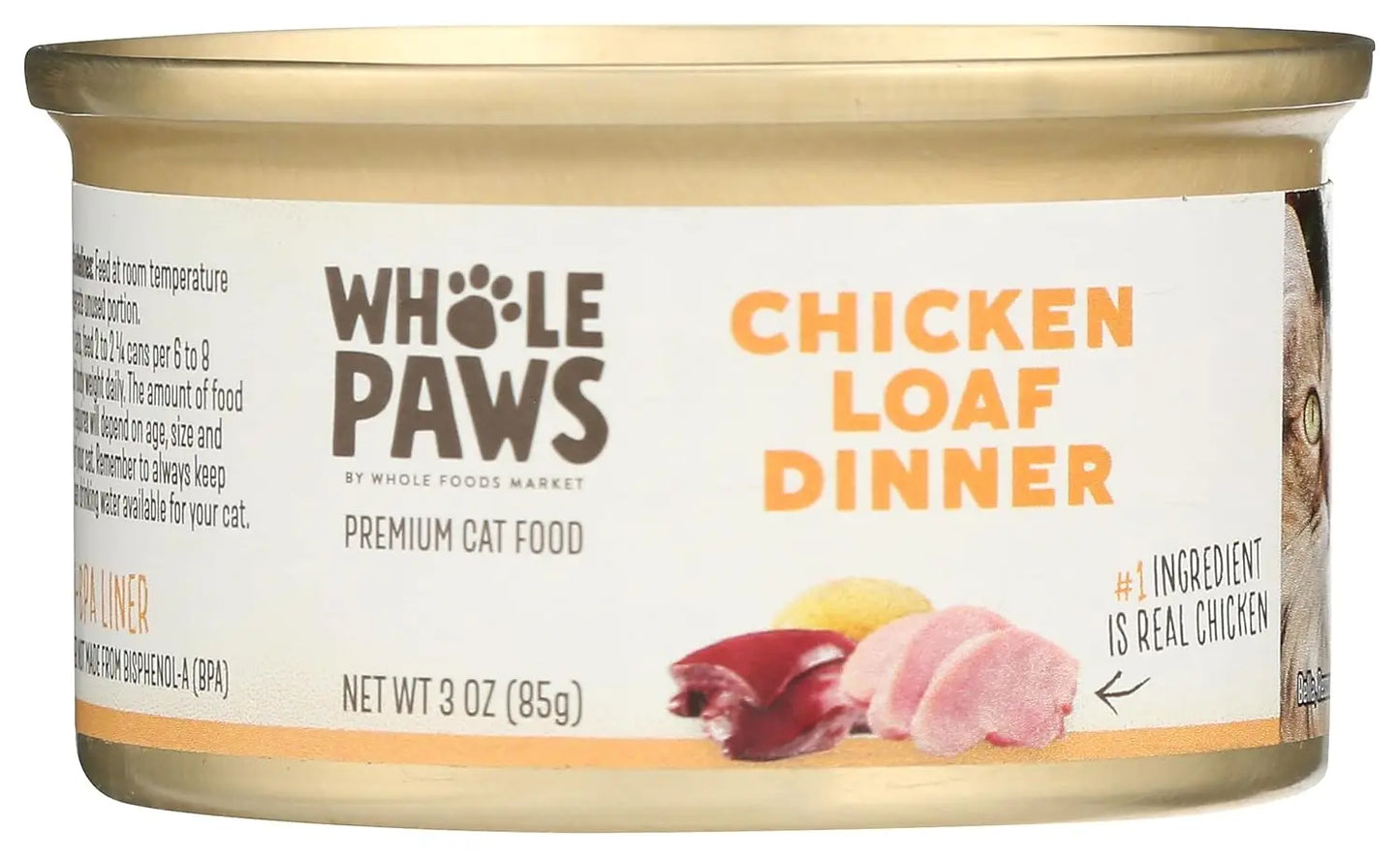 Cat Food Chicken Loaf Dinner