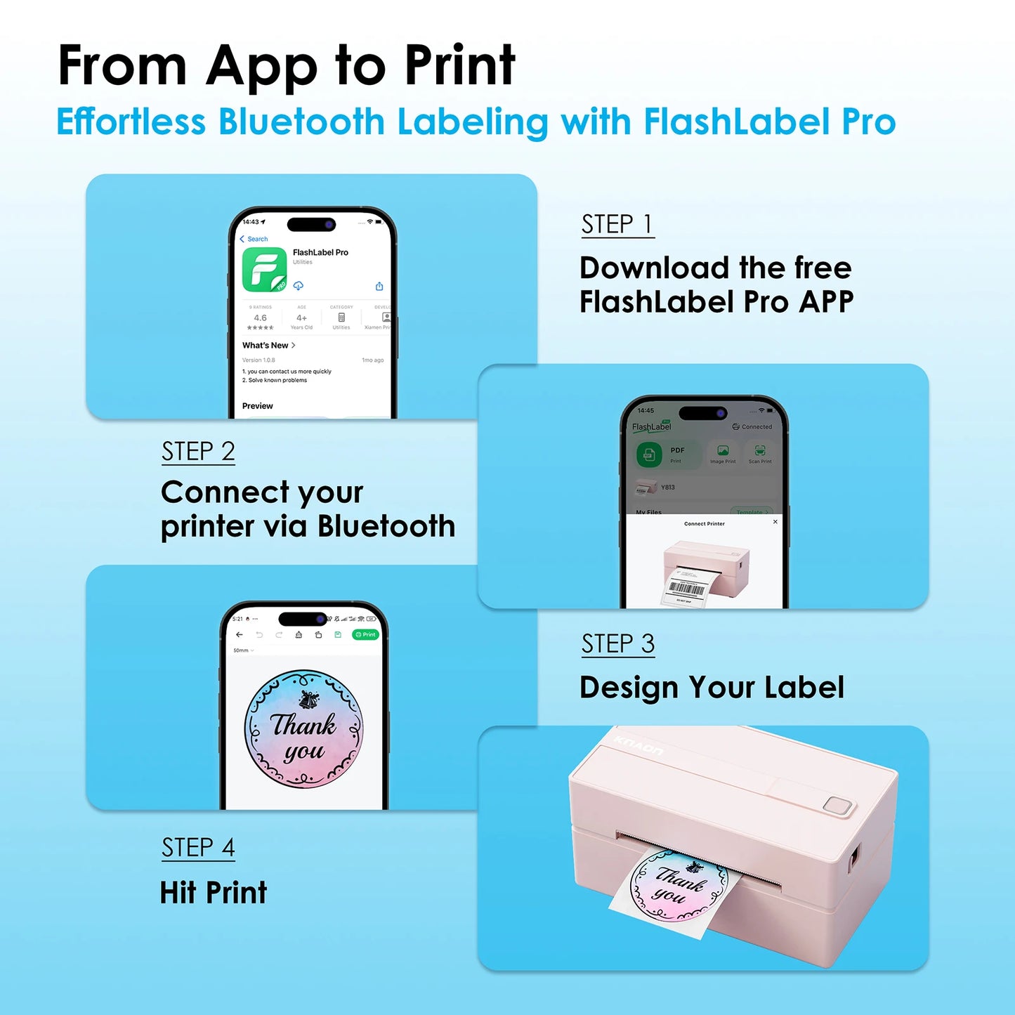 4x6 Shipping Label Printer