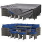 Outdoor Sofa Set, All Weather Wicker