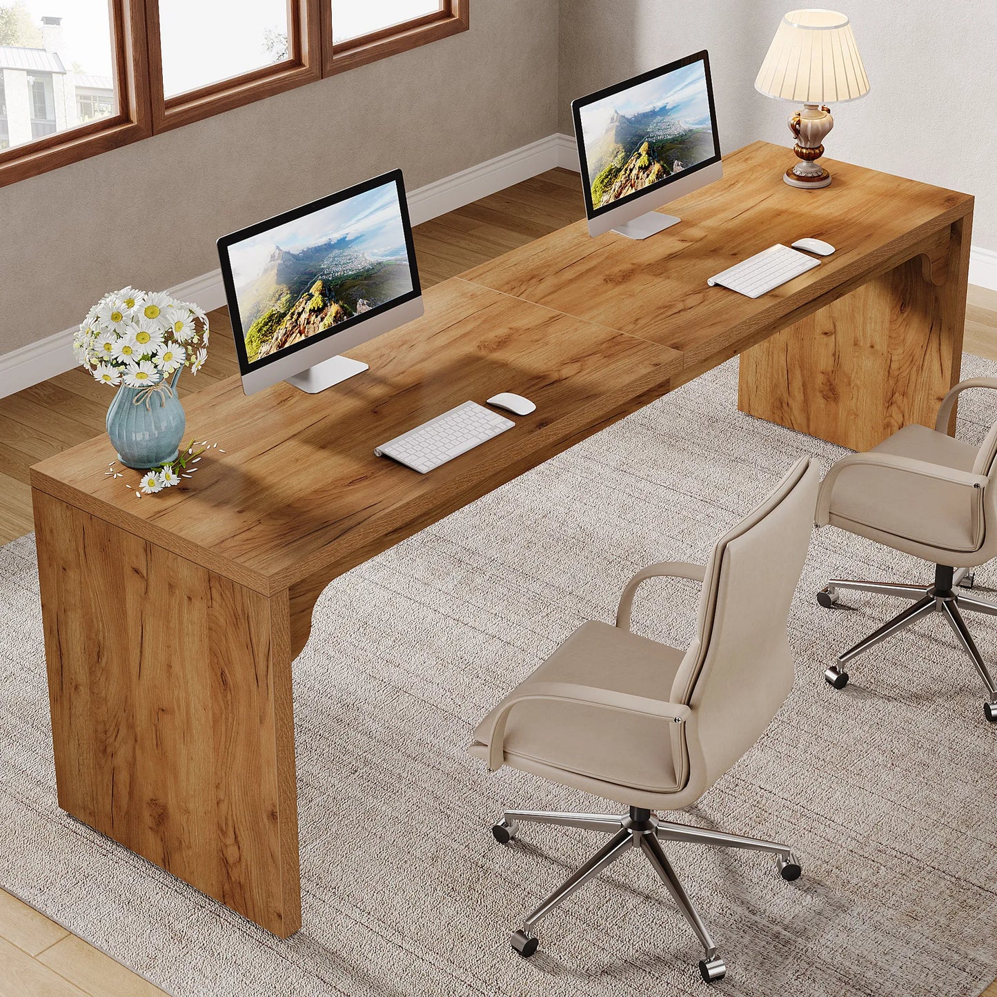 Long Computer Desk