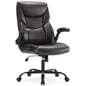 Office Chair with Flip-up Arms, Leather