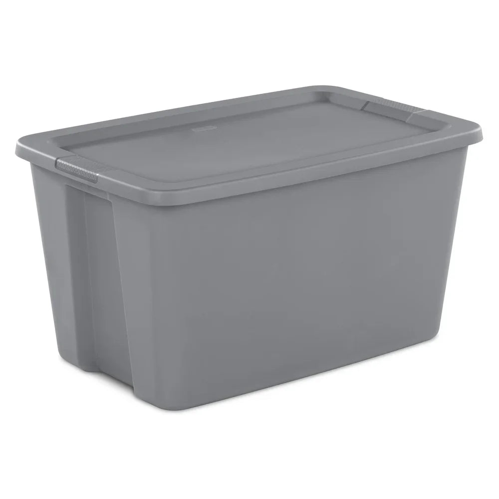 30 Gallon Storage Bin Stackable Container with Lid