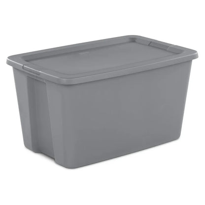 30 Gallon Storage Bin Stackable Container with Lid