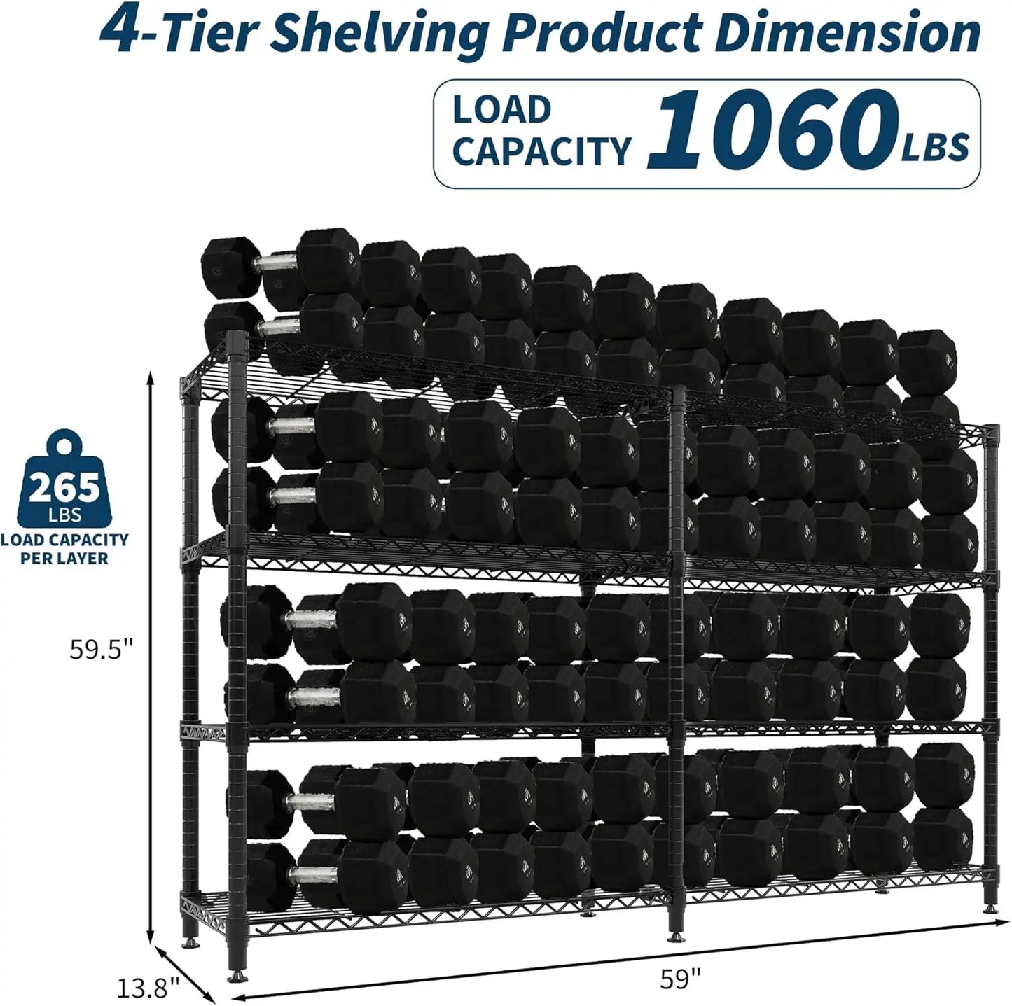 Heavy Duty Metal Shelving