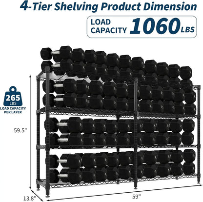 Heavy Duty Metal Shelving