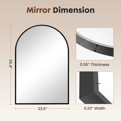 Arched Metal Framed Mirrors