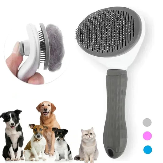 Pet Brush Self Cleaning