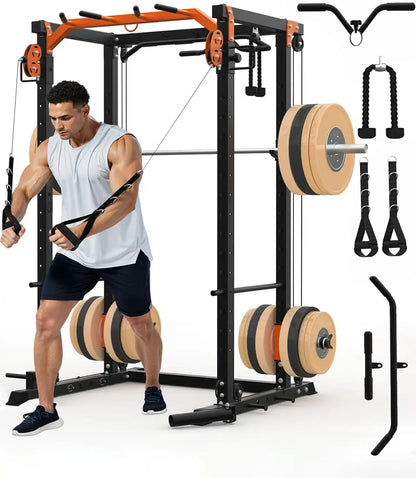 Power Rack with Cable Crossover