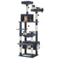 Cat  Tree & Tower for Indoor Cats With Scratching Posts, Hammock, Padded Perches, and Condos