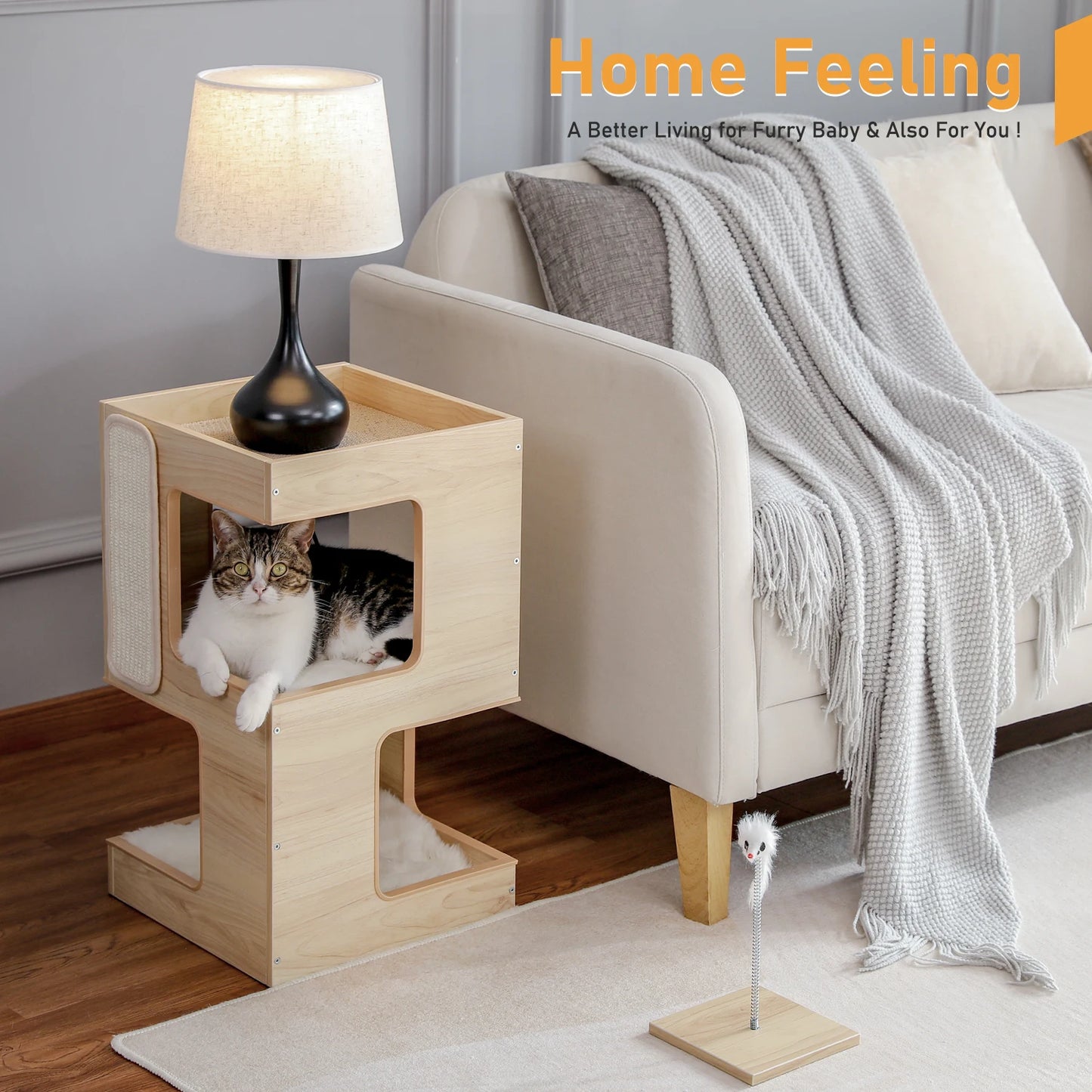 Cat Condo House Bed