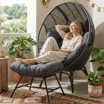 Chair with Ottoman
