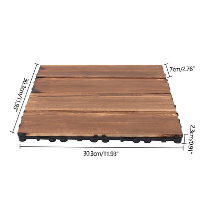 Wood Flooring Tiles Interlocking