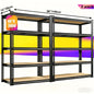 Heavy-duty Metal Storage Rack, Adjustable Height