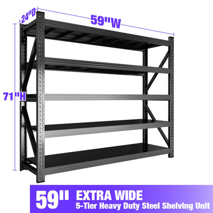 Heavy Duty Metal Storage Shelves