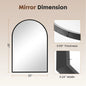 Arched Metal Framed Mirrors