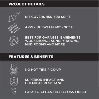 Car Garage Floor Coating Kit