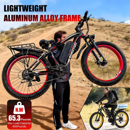 Fat Tire Electric Bike for Adults