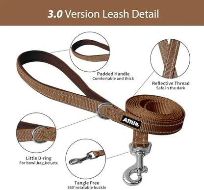 Adjustable harness & leash set for dogs,
