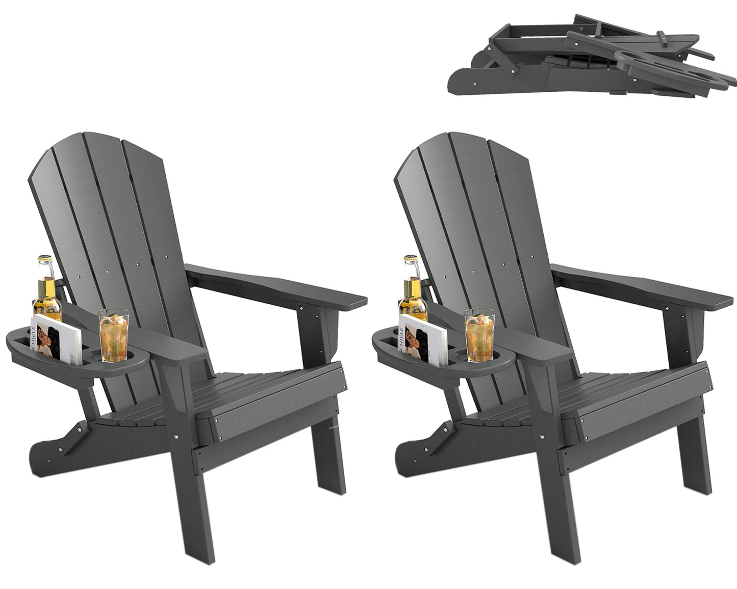 Folding Adirondack Chair Weather Resistant