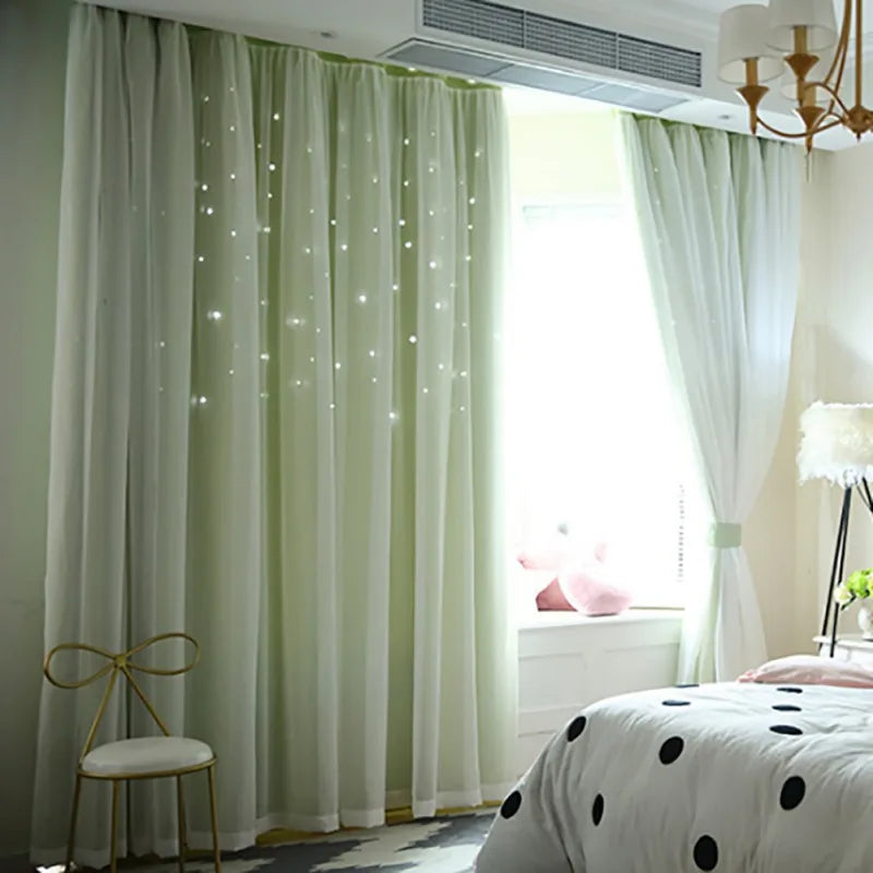 Window Decoration Double Layer
