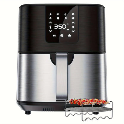 Air Fryer, Adjustable Temperature, 8 Presets