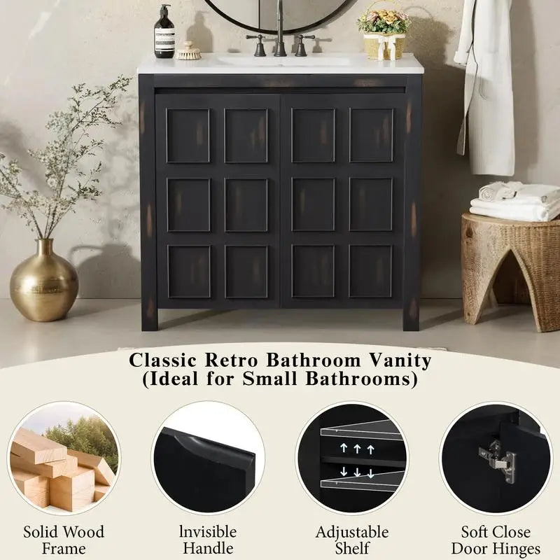 Bathroom Vanity Set with Double Vanities